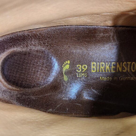Birkenstock Footprints Leather Lace Up Ankle Boots Booties Size 38 US 8-8.5 - Picture 10 of 10